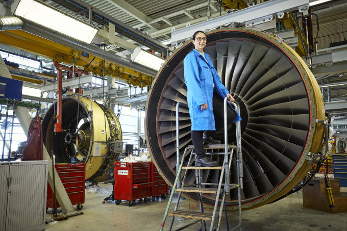 Bij Engine Services van KLM kan Aiir Innovation testen