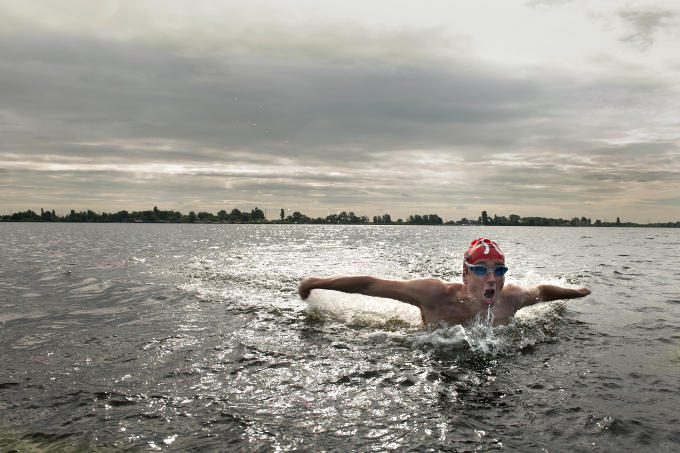 'De Amsterdam City Swim doe ik niet meer', zegt Rutger Molle. 'Na het overlijden van een vriend met ALS is die té beladen geworden'