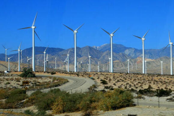 windmolens Californië