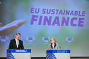 Press conference by Valdis Dombrovskis, Executive Vice-President of the European Commission, and Mairead McGuinness, European Commissioner, on Sustainable Finance and EU Taxonomy